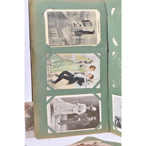 494 - A collection of early 20th Edwardian and later postcards. To include, crude comic, United Kingdom lo... 