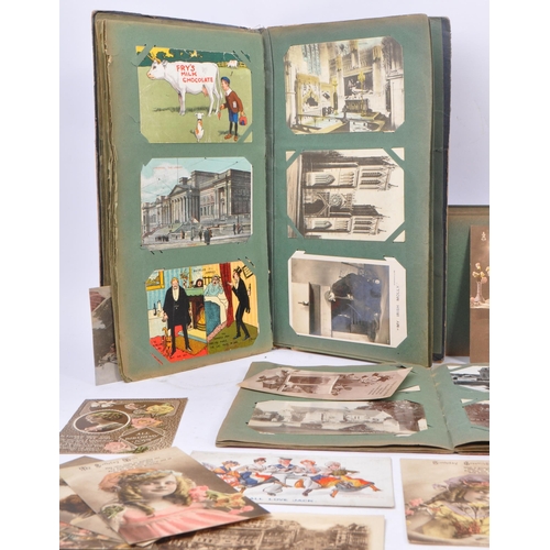 494 - A collection of early 20th Edwardian and later postcards. To include, crude comic, United Kingdom lo... 