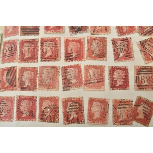 498 - A collection of 19th and 20th Century franked foreign and UK postage stamps to include approximately... 