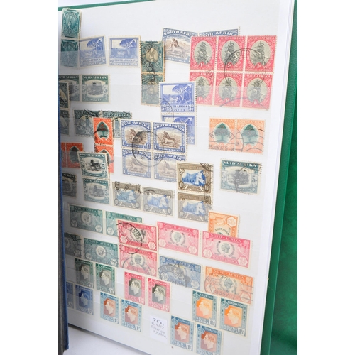 498 - A collection of 19th and 20th Century franked foreign and UK postage stamps to include approximately... 