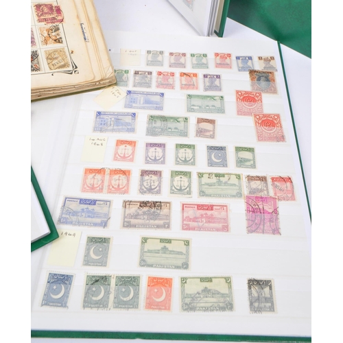 498 - A collection of 19th and 20th Century franked foreign and UK postage stamps to include approximately... 