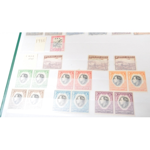 498 - A collection of 19th and 20th Century franked foreign and UK postage stamps to include approximately... 