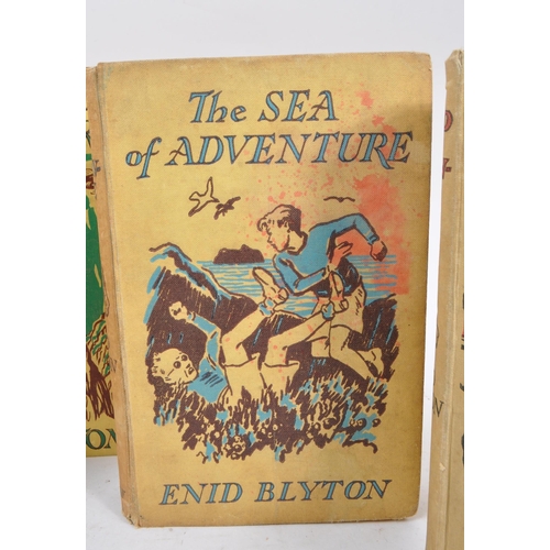 522 - Enid Blyton - A collection of eight mid century adventure series hard back books. Comprising of the ... 