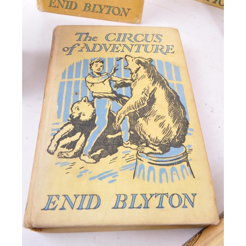 522 - Enid Blyton - A collection of eight mid century adventure series hard back books. Comprising of the ... 