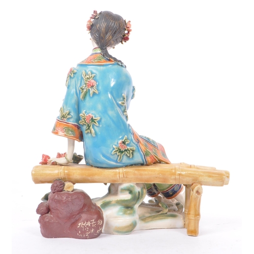 53 - A collection of vintage 20th century porcelain china figurines. To include, ballerinas, clowns, baby... 