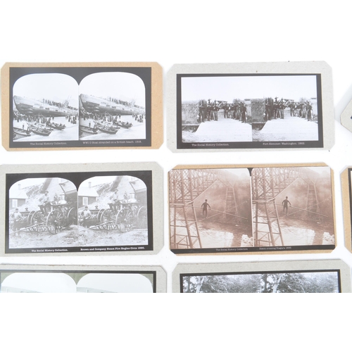 530 - A collection of thirty nine 39 social history stereographs. To include, Charles Dickens 1868, May 4 ... 