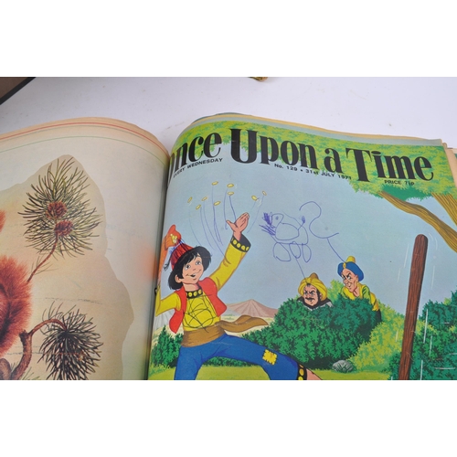 535 - Once Upon A Time - A large collection of mid 20th century (1969-1973) Once Upon A Time magazines. Th... 