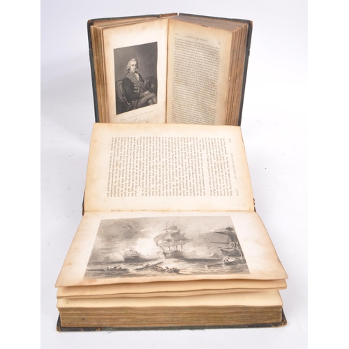 540 - A collection of late 18th and 19th century books relating to Vice-Admiral Horatio Nelson. The collec... 