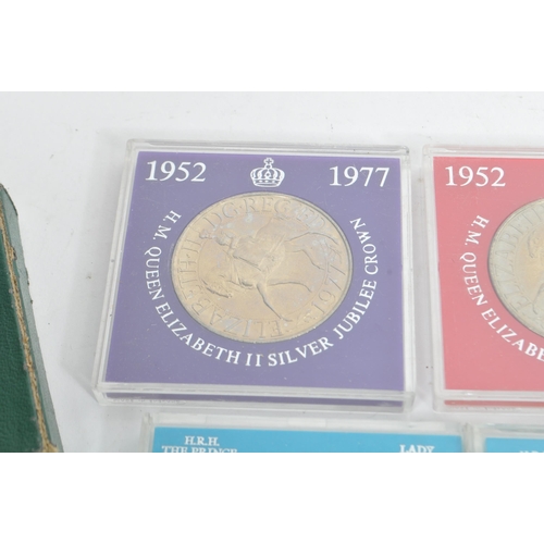 541 - A collection of eleven 20th Century British commemorative currency crowns to include; 1951 Festival ... 