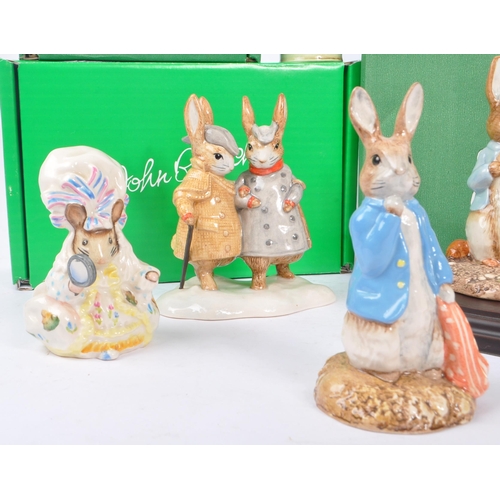 65 - John Beswick for Royal Doulton - Beatrix Potter - Collection of porcelain / china statue figurines. ... 