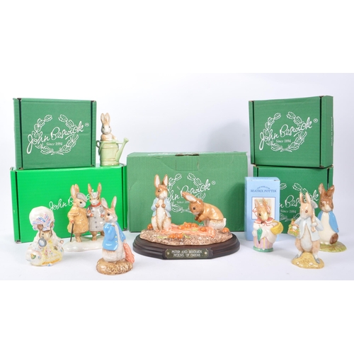 65 - John Beswick for Royal Doulton - Beatrix Potter - Collection of porcelain / china statue figurines. ... 