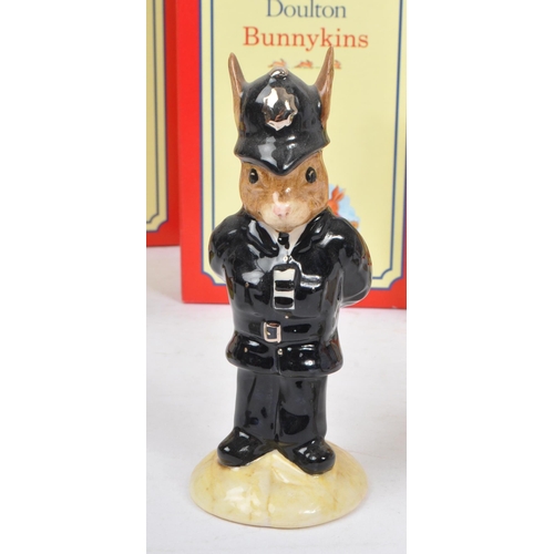 69 - Royal Doulton - Bunnykins - Collection of porcelain china bunny figures / statues. Including Dutch B... 