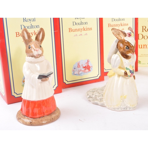 72 - Royal Doulton - Bunnykins - Collection of porcelain china bunny figures / statues. To include, Sweet... 