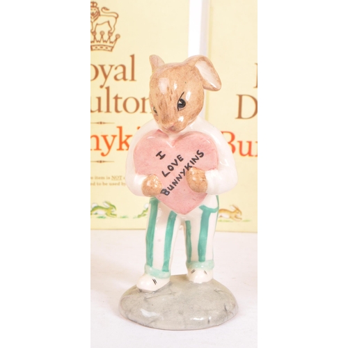 72 - Royal Doulton - Bunnykins - Collection of porcelain china bunny figures / statues. To include, Sweet... 