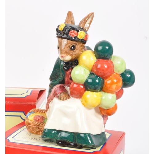 74 - Royal Doulton - Bunnykins - Collection of porcelain china bunny figures / statues. Including Angel B... 