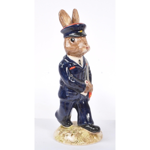 79 - Royal Doulton - Bunnykins - A collection of porcelain china bunny figurines / statues. Comprising of... 