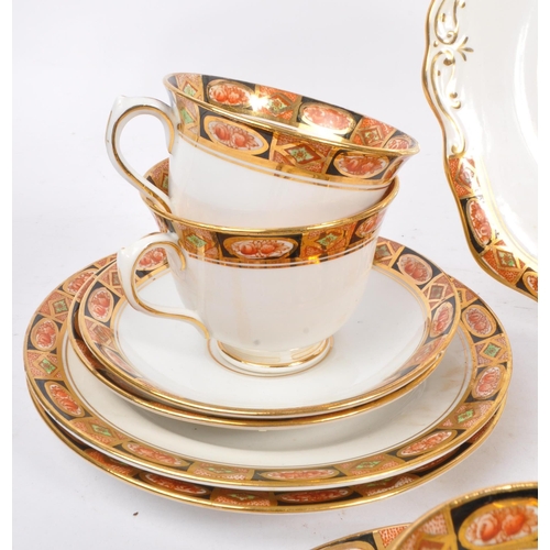 80 - Royal Albert - An early 20th century Royal Albert Imari manner tea service. The service consisting o... 