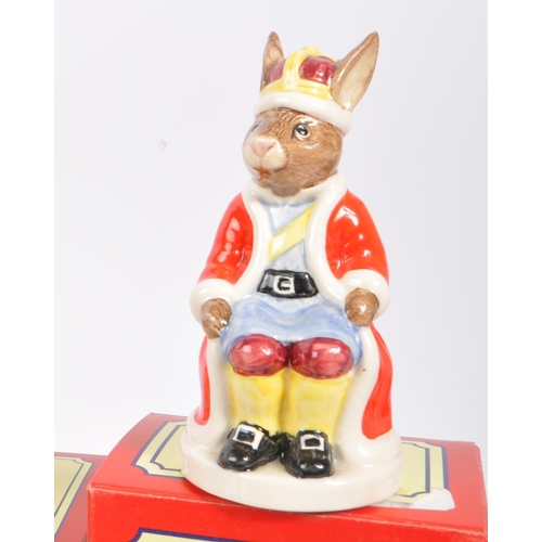 83 - Royal Doulton - Bunnykin - Collection of porcelain china bunny figurines / statues. Comprising of Be... 