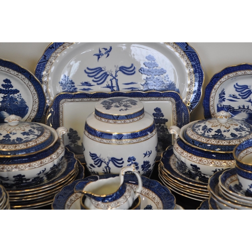 88 - Royal Doulton Booths - A large collection of china dinner / tableware / tea service in Real Old Will... 