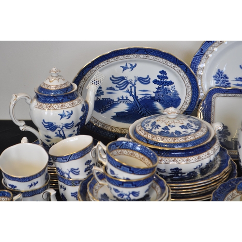 88 - Royal Doulton Booths - A large collection of china dinner / tableware / tea service in Real Old Will... 