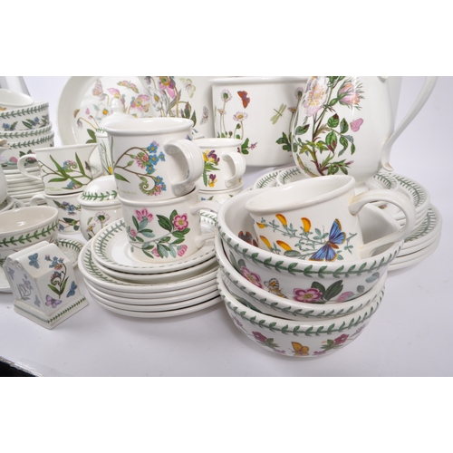 142 - Portmeirion - The Botanical Garden - A large extensive collection of ceramic dinnerware / tea servic... 