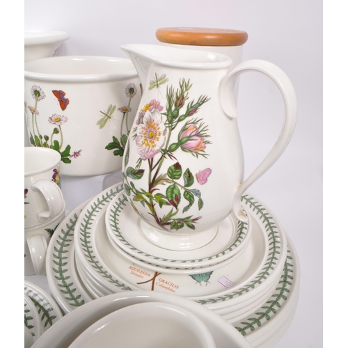 142 - Portmeirion - The Botanical Garden - A large extensive collection of ceramic dinnerware / tea servic... 