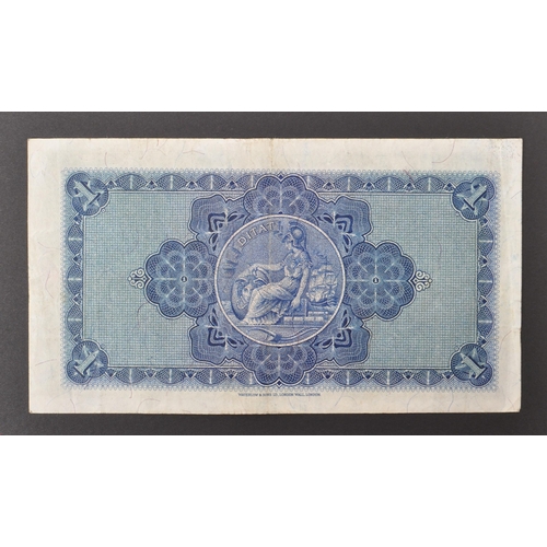 511 - The British Linen Bank - Three £1 note, bank notes. AP.P Anderson General Manager. To include G/2 08... 