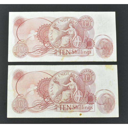 515 - Bank of England - A collection of British uncirculated bank notes banknotes to include; 4x J Q Hollo... 