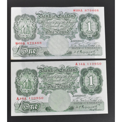 515 - Bank of England - A collection of British uncirculated bank notes banknotes to include; 4x J Q Hollo... 