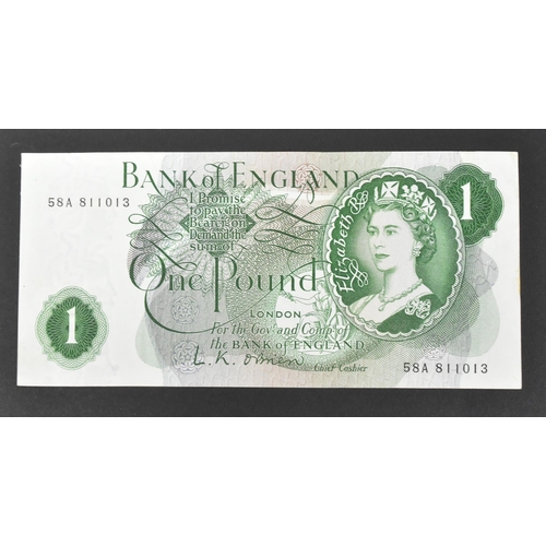 515 - Bank of England - A collection of British uncirculated bank notes banknotes to include; 4x J Q Hollo... 