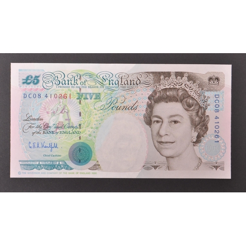 519 - Bank of England - A collection of British uncirculated bank notes banknotes to include; 3x L K Obrie... 