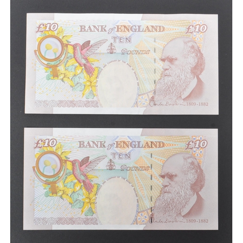 519 - Bank of England - A collection of British uncirculated bank notes banknotes to include; 3x L K Obrie... 