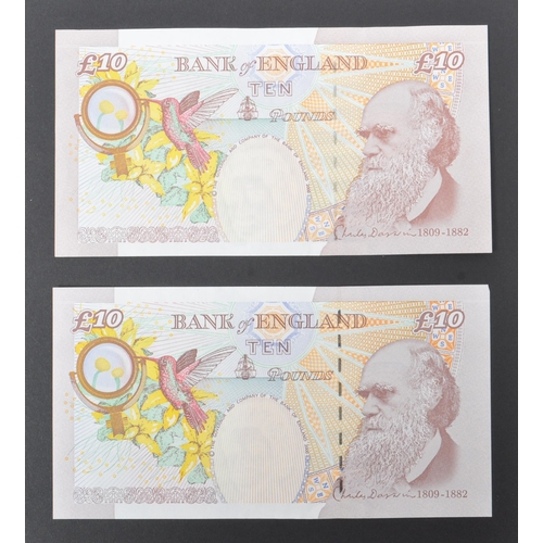 519 - Bank of England - A collection of British uncirculated bank notes banknotes to include; 3x L K Obrie... 