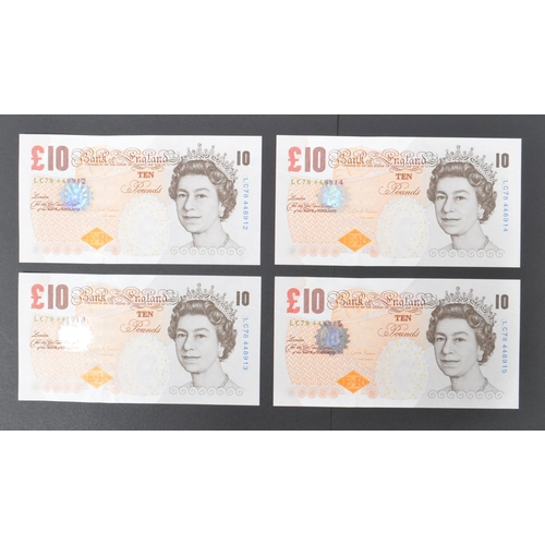 519 - Bank of England - A collection of British uncirculated bank notes banknotes to include; 3x L K Obrie... 