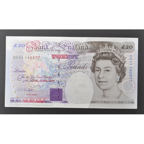 519 - Bank of England - A collection of British uncirculated bank notes banknotes to include; 3x L K Obrie... 