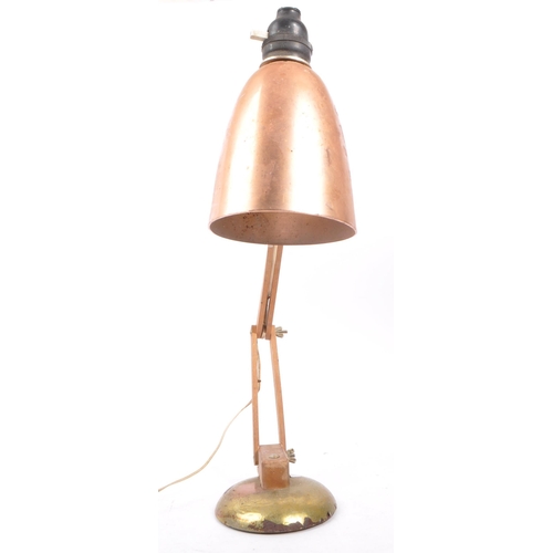 657 - In the style of Terence Conran for Habitat - A retro mid Century Maclamp anglepoise table lamp havin... 