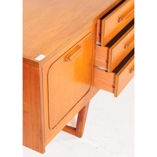 686 - Stonehill Furniture - A retro mid 20th century Stonehill Furniture teak sideboard credenza. Having a... 