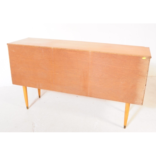 688 - Schreiber Furniture - A mid 20th century Schreiber Furniture light oak veneered sideboard credenza. ... 