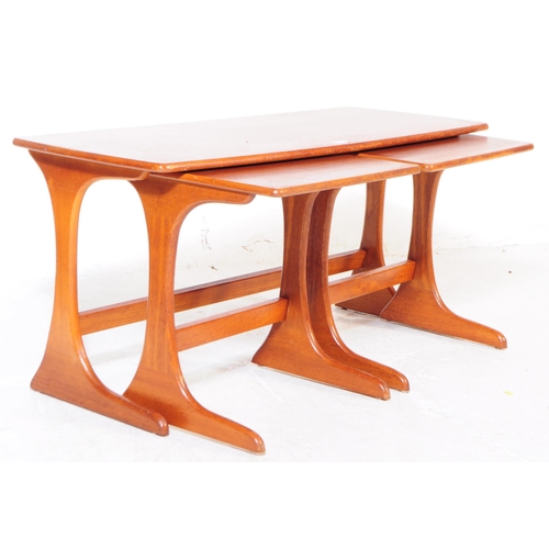 707 - G-Plan - A mid 20th century G-Plan teak wood coffee table / nest of tables. The nest consisting of o... 