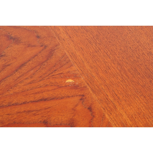 709 - Meredew Furniture - A mid 20th century Meredew furniture teak wood coffee table. The table of rectan... 