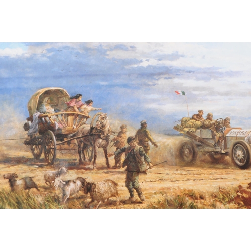 725 - Alan Fearnley - Peking to Paris 1907. To commemorate the historic victory of Prince Scipione Borghes... 