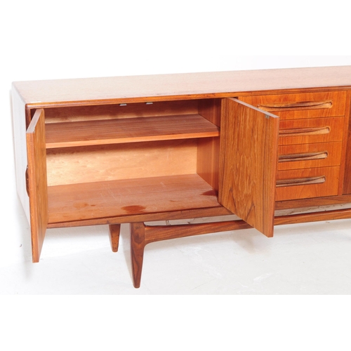 729 - G-Plan - Fresco Range - A mid 20th century G-Plan Fresco range teak wood sideboard credenza. The sid... 