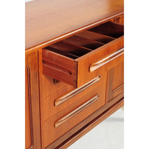 729 - G-Plan - Fresco Range - A mid 20th century G-Plan Fresco range teak wood sideboard credenza. The sid... 