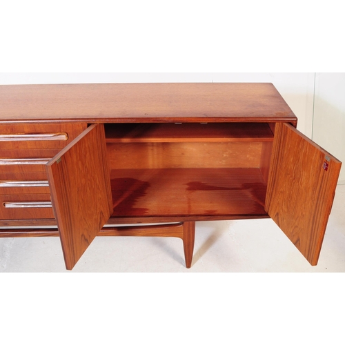 729 - G-Plan - Fresco Range - A mid 20th century G-Plan Fresco range teak wood sideboard credenza. The sid... 