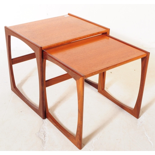 744 - G-Plan - A collection of mid 20th century G-Plan teak wood nesting tables. To include two part nests... 