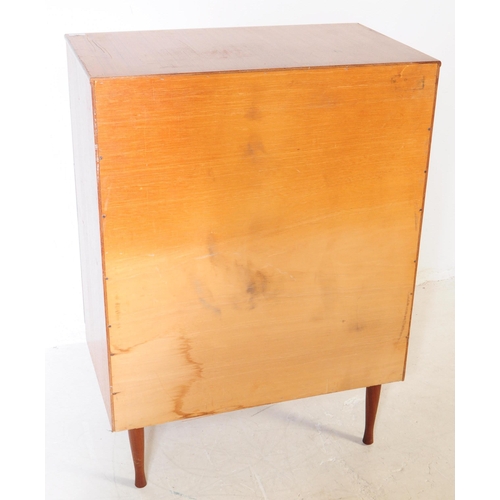 745 - Avalon Furniture - A mid 20th century Avalon Furniture teak chest of drawers. The chest of drawers h... 