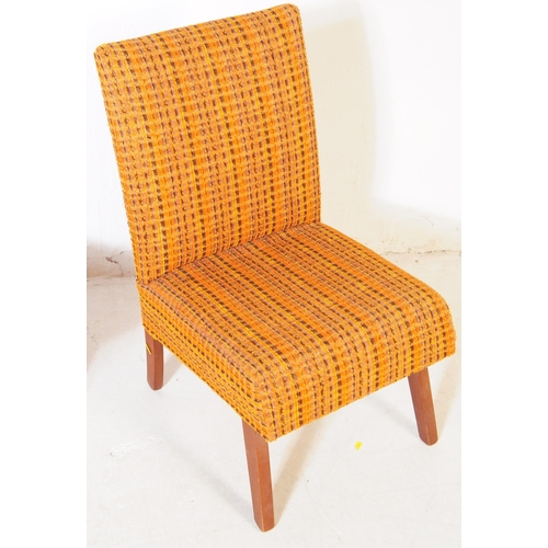 747 - British Modern Design - A pair of mid 20th century easy chairs / lounge chairs. The chairs both upho... 