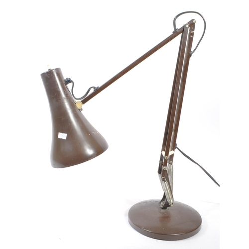 766 - Herbert Terry & Sons - A retro mid Century Herbert Terry model 90 industrial anglepoise work factory... 