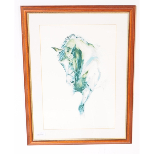 960 - Lydia Kiernan - Two limited edition signed equestrian prints on paper. The lot to include a signed 1... 