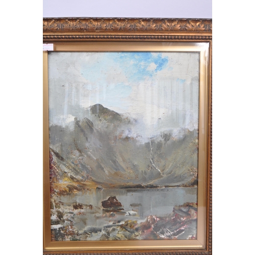 994 - David Hewitt (1878-1939)
 Three paintings
 Oil on board
 Framed and Glazed
 Largest 45.5cm x 38cm

 ... 